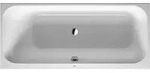 Duravit Happy D.2 Rechteck-Badewanne 1600x700mm Einbauversion, R&uuml;ckenschr&auml;ge links,