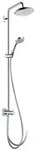 Hansgrohe Croma 220 Air 1jet Showerpipe Reno - Chrom