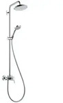 Hansgrohe Croma 220 Air 1jet Showerpipe mit Einhebelmischer 27222000 - Chrom
