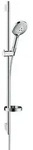 Hansgrohe Raindance Select S 120 3jet Handbrause Unica'S Puro Brausestange 0,90 m Set