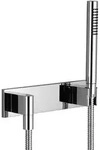 Dornbracht Schlauchbrausegarnitur mit Abdeckplatte - Chrom