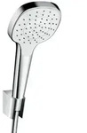 Hansgrohe Croma Select E 1jet Porter Set 1,25m - Chrom/Wei&szlig;