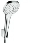 Hansgrohe Croma Select E Vario Porter Set 1,25m - Chrom/Wei&szlig;