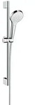 Hansgrohe Croma Select S 1jet Brauseset 0,65m - Chrom/Wei&szlig;