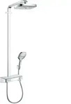 Hansgrohe Raindance Select E 300 2jet ShowerTablet Showerpipe Duschsystem - Chrom
