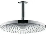 Hansgrohe Raindance Select S 300 2jet Kopfbrause mit Deckenanschluss 100mm - Chrom