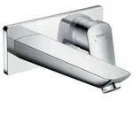 Hansgrohe Einhebel-Waschtischmischer Unterputz mit 195mm Auslauf, Logis - Chrom