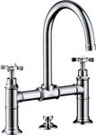 Axor 16510000, Axor Montreux 2-Griff Waschtischarmatur 220 Chrom