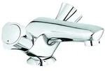 GROHE Costa Waschtisch-Einlochbatterie Zugstangen-Ablaufgarnitur - chrom