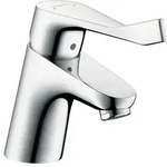 Hansgrohe Einhebel-Waschtischmischer 70 Focus mit Zugstangen-Ablaufgarnitur - Chrom