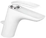 KLUDI Balance Waschtisch-Einhandmischer - chrom/wei&szlig;