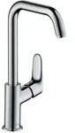 Hansgrohe Einhebel-Waschtischmischer 240 Focus mit Zugstangen-Ablaufgarnitur - Chrom