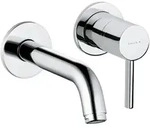 KLUDI Bozz Unterputz-Waschtisch-Zweiloch Wand-Einhandmischer - chrom