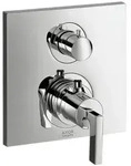 Axor Citterio Thermostat Unterputz mit Ab- und Umstellventil und Hebelgriff - Chrom
