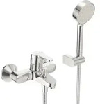 Hansa Primo Einhebel-Wannen & Brausemischer mit Handbrause - chrom