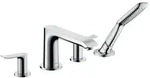 Hansgrohe 4-Loch Wannenrandarmatur Metris - Chrom