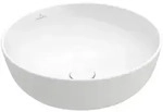Villeroy & Boch Artis Aufsatzwaschtisch 430mm Durchmesser, rund - Wei&szlig; Alpin