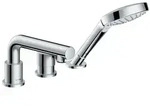 Hansgrohe 3-Loch Einhebel-Wannenrandmischer Talis S 72416000 - Chrom