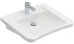 Villeroy & Boch ViCare Waschtisch 650 x 550mm, mit Hahnloch, ohne &Uuml;berlauf - Wei&szlig;