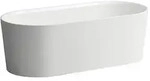LAUFEN VAL freistehende Badewanne (Sentec) oval - wei&szlig;
