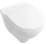 Villeroy & Boch O.Novo Wand-Tiefsp&uuml;l-WC ohne Sp&uuml;lrand - wei&szlig; alpin antibac
