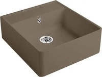 Villeroy & Boch 632061TR, Villeroy & Boch Sp&uuml;lstein Einzelbecken, mit Ablaufgarnitur