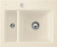 Villeroy & Boch 67802FKR, Villeroy & Boch Subway 60 XM Flat K&uuml;chensp&uuml;le, mit