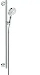 Hansgrohe Unica Comfort Raindance Select S 120 Brauseset 0,9m - Chrom/Wei&szlig;