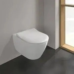 Villeroy & Boch Subway 2.0 WC Sitz mit QuickRelease und SoftClosing Funktion - wei&szlig;