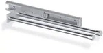 Giese Handtuchhalter doppelt, ausziehbar ausziehbar bis 560mm - Chrom