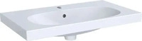 Geberit 500632018, Geberit Acanto Waschtisch Compact, 750 x 420mm, mit Hahnloch, mit