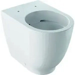 Geberit Acanto Tiefsp&uuml;l-WC, sp&uuml;lrandlos, bodenstehend - wei&szlig;