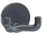 HEWI Serie 477/801 Doppelhaken - anthrazitgrau