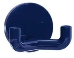 HEWI Serie 477/801 Doppelhaken - stahlblau