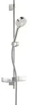 Hansa BasicJet Wandstangen-Brause-Set 720mm - chrom
