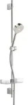Hansa BasicJet Wandstangen-Brause-Set 920mm - chrom