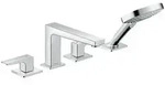 Hansgrohe Metropol 4-Loch Einhebel-Wannenrandmischer mit Zungengriff 32552000 - Chrom