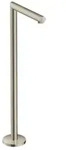 Axor Uno Wanneneinlauf bodenstehend gerade - Brushed Nickel