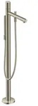 Axor Uno Einhebel-Wannenmischer bodenstehend - Brushed Nickel