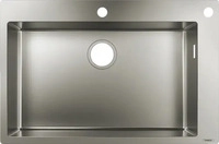 Hansgrohe 43308800, Hansgrohe S712-F660 Einbausp&uuml;le 660 Edelstahl