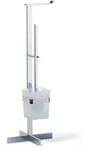 Giese WC-St&auml;nder mit B&uuml;rstengarnitur - Chrom