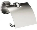 Dornbracht Papierrollenhalter mit Deckel - platin geb&uuml;rstet