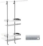Giese Bodyguard Newport mit seitlichem Halter f&uuml;r Rasierer - Chrom