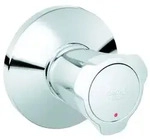 GROHE Costa Unterputz-Ventil Oberbau Markierung rot - chrom
