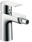 Hansgrohe Einhebel-Bidetmischer Metris mit Zugstangen Ablaufgarnitur - Chrom