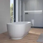 Duravit LUV Badewanne freistehend - wei&szlig;
