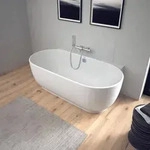 Duravit LUV Vorwand-Badewanne Vorwandversion - wei&szlig;