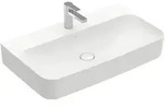 Villeroy & Boch Finion Waschtisch mit Hahnloch, mit verdecktem &Uuml;berlauf...