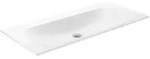 KEUCO Keramik-Waschtisch ohne Hahnloch, 1005 x 17 x 493mm - Wei&szlig;