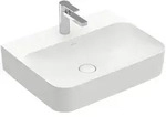 Villeroy & Boch Finion Waschtisch mit Hahnloch, mit verdecktem &Uuml;berlauf ViFlow 600